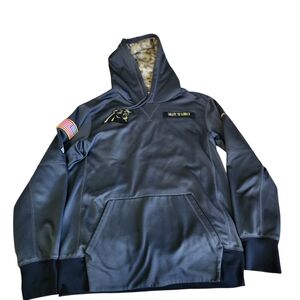 Nike CAROLINA PANTHERS NIKE NFL SALUTE TO SERVICE HOODIE M